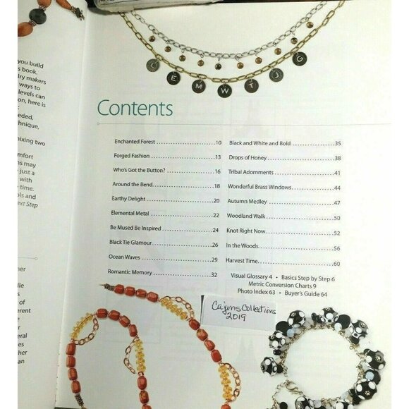 Jewelry Making Annie Attic TAKE NEXT STEP Beading 26 Design Patterns Book USA - Picture 5 of 5